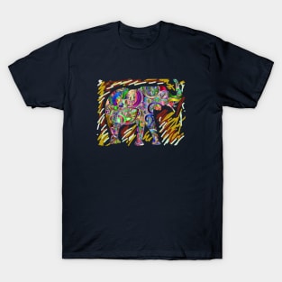 Elephant colorfull T-Shirt